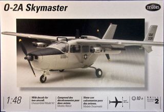 testors cessna o 2a skymaster model kit 1 48 time