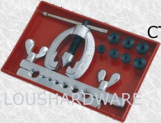 Brand New 10 Piece Metric Flaring Tool Kit for use with copper and 