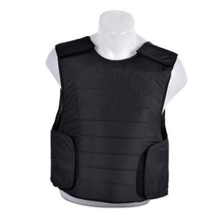 Concealed Black Anti Stab Bullet Proof Body Proof Vest Tactical 