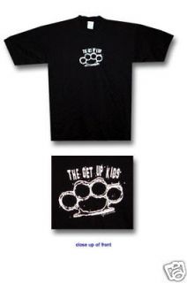 The Get Up Kids  NEW Brass Knuckles T Shirt  XLarge 
