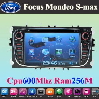 Car DVD Player With GPS navigation For FORD Focus Mondeo S MAX 2007 