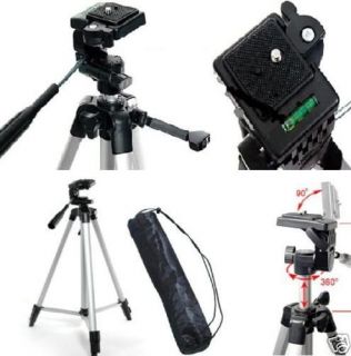5ft heavy duty flexible tripod adapt cameras binoculars time left