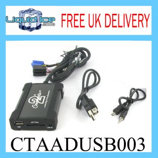 CTAADUSB003.2 AUDI A4 UP TO 2005 CONCERT & CHORUS USB INTERFACE 