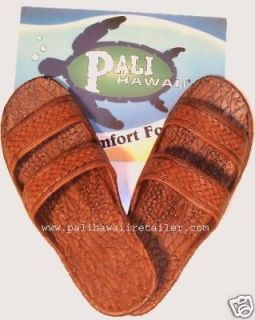 pali hawaii sandals ph405 2 pairs size 5 brown black