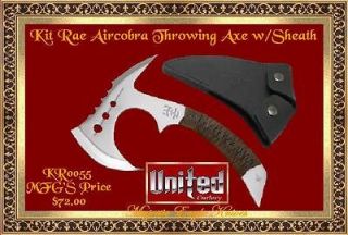 united cutlery kit rae kr0055 aircobra throwing axe time left