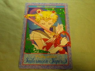 Sailor moon jumbo bromide DX card SS sailormoon (hold wand ; blue 