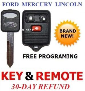 NEW FORD MERCURY LINCOLN SUV TRUCK KEYLESS REMOTE + KEY (Fits Lincoln 