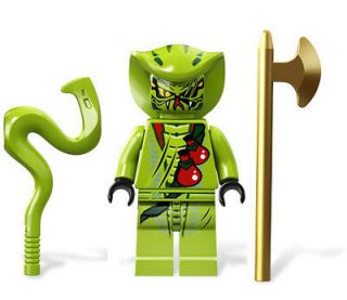 NEW LEGO NINJAGO LASHA MINIFIG figure minifigure green fangpyre 9562 