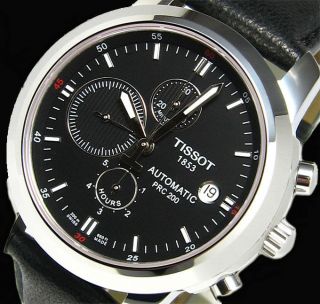  MADE LEATHER TISSOT PRC200 AUTOMATIC CHRONOGRAPH T014.427.16.05​1.00