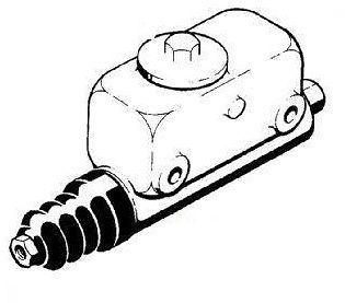   Case Backhoe Master Brake Cylinder 430 470 480 B C 530 570 580 B C