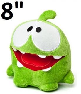 CUT THE ROPE HUNGRY FACE PLUSH OM NOM FIGURE OFFICIAL LICENSED GOOD 
