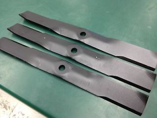New 62 inch mower blade set of 3 for John Deere 2210, 2305, 2320, 2520 