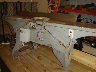 Frank H. Clements 12 Jointer Planer Woodworking Cabinetmaking 