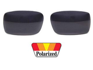 SL BLACK POLARIZED New Replacement Lenses for Oakley GASCAN Sunglasses 