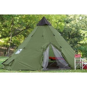 10 person guide gear 18x18 teepee tent 