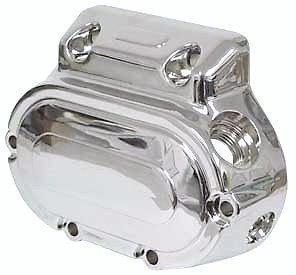 CHROME 5 SPEED CLUTCH RELEASE TRANSMISSION END COVER FOR HARLEY BIG 