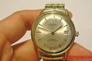 Vintage Tradition 10K Roll Gold Plated Top Case 17J Automatic Watch $ 