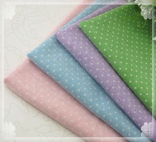 2cm white Polka Dot on Japanese YUWA linen cotton fabric 18*18