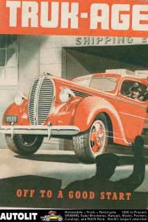 1938 Ford Truck Brochure Woodie Station Wagon Sedan Delivery Pickup 