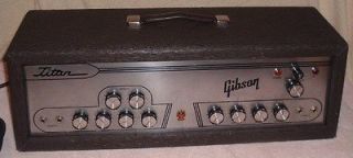 vintage 1964 gibson titan guitar tube amp amplifer time left