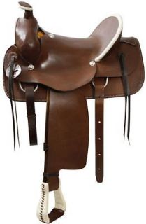 17 Western Roper Style High Back Quality Ranch Saddle by Circle S 