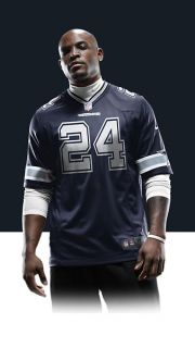   Morris Claiborne Mens Football Away Game Jersey 479384_428_A_BODY