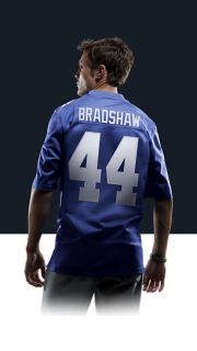   Ahmad Bradshaw Mens Football Home Limited Jersey 468931_499_B_BODY