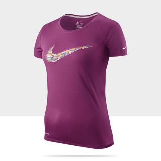 Nike Swoosh Blur Camiseta de running   Mujer 481079_608_A