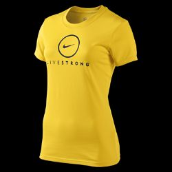  LIVESTRONG Dri FIT Logo Womens T Shirt