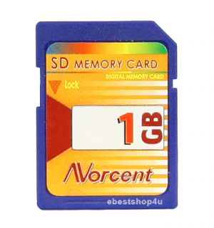 New Norcent 1 GB SD Card for Digital Cameras Camcorders Netbooks 4pcs 