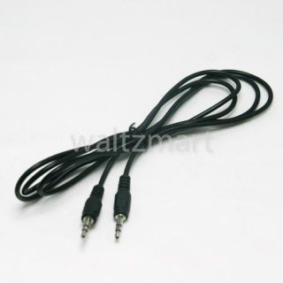 Lot 2 5ft 3 5mm 1 8 Male to Male Jack Stereo Audio Cable for iPod MP3 