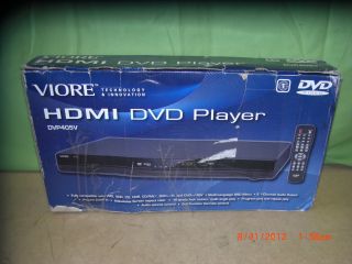 Viore DVP405V DVD Player with 1080p Upscaling and HDMI Distorted Image 