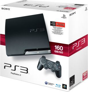 New Sony Slim PlayStation 3 PS3 PS 160GB 120GB Console