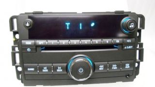  08 Chevy Impala Monte Carlo Radio Aux MP 3  1 CD Player Chevrolet 