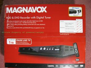 1TB HDD DVR DVD DVDR recorder player TV Converter Box Digital to 