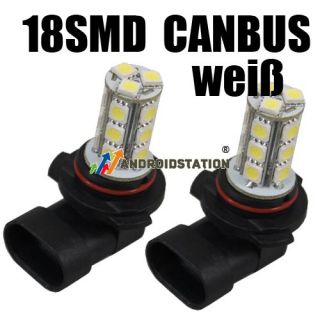HB4 2X Xenon LED Lampe Birne 9006 18 LED SMD Canbus Neu