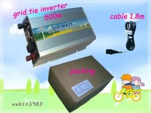 500w Grid Tie Inverter to solar panel wind battery pure sina wave 