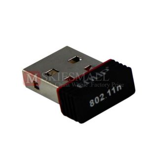 Mini 802 11n 150M WiFi USB Wireless Network Card Adapter Dongle New 