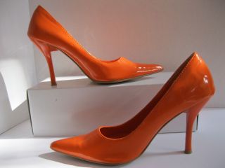 Wet Seal Pumps Womens Shoes Size 6 Orange Very Pretty
