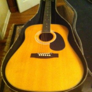 Harmony Vintage Acoustic Guitar Model H166