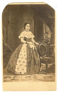   de Visite Legendary Opera Soprano Adelina Patti RARE 1870 Photo