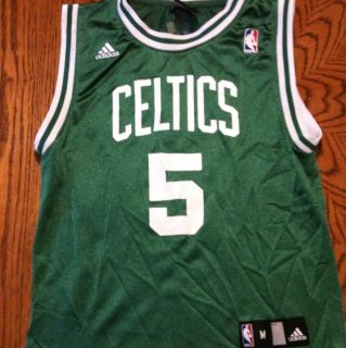 Boston Celtics Kevin Garnett Adidas Jersey Size Medium (10 12) Youth 