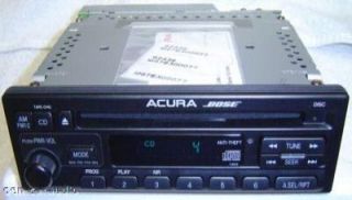 97 acura cl bose cd only ac101 5lb 10x10x6 acura factory oem radio and 