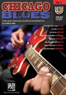 Chicago Blues Guitar Lessons Play Along DVD New