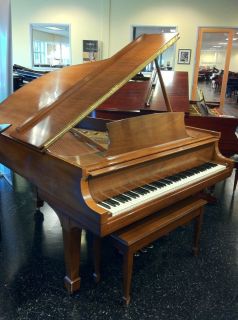 Steinway M Baby Grand Piano Walnut Los Angeles 382660