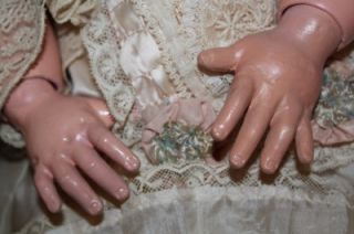   FRANCAISE AL & co LIMOGES FRENCH JOINTED DOLL 24 CHERIE 11
