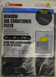 Air Conditioner Filter Cut to Fit 15 x 24