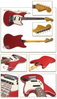 Fender 65 Mustang Electric Guitar Dakota Red Rosewood