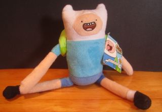 Adventure Time Plush 10 Finn New with Original Tag Attached E1B