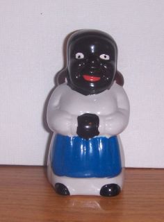 Vintage African American Figurine Bell Porcelain 5 Beautiful EXC Cond 